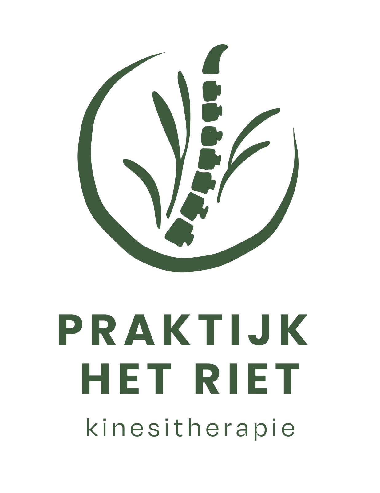 De wervelkolom in de stengel